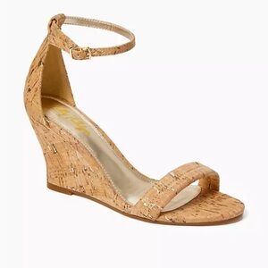 Lilly Pulitzer Cork Wedge Sandals